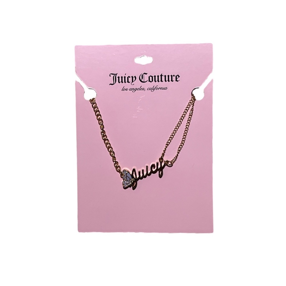 Juicy Couture Butterfly Statement Necklace